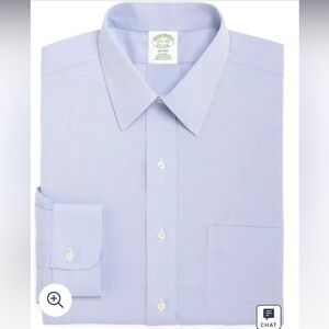 Brooks Brothers Milano Non-Iron Point collar mens shirt